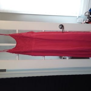 Elegant Pink Sleeveless Dress. Size 22